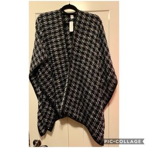 Checkered Poncho